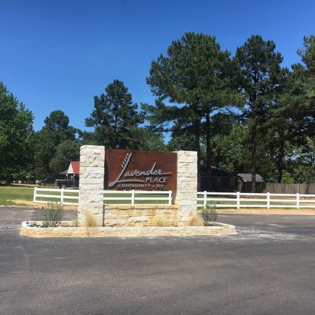 An image of the entrance to Lavender Place & RV.