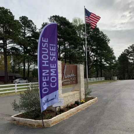 An image of the entrance to Lavender Place & RV.