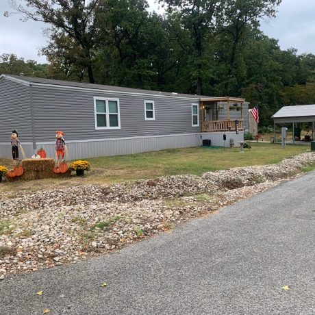 Street view of a home at Lavender Place & RV