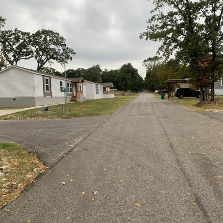 Street view of homes at Lavender Place & RV